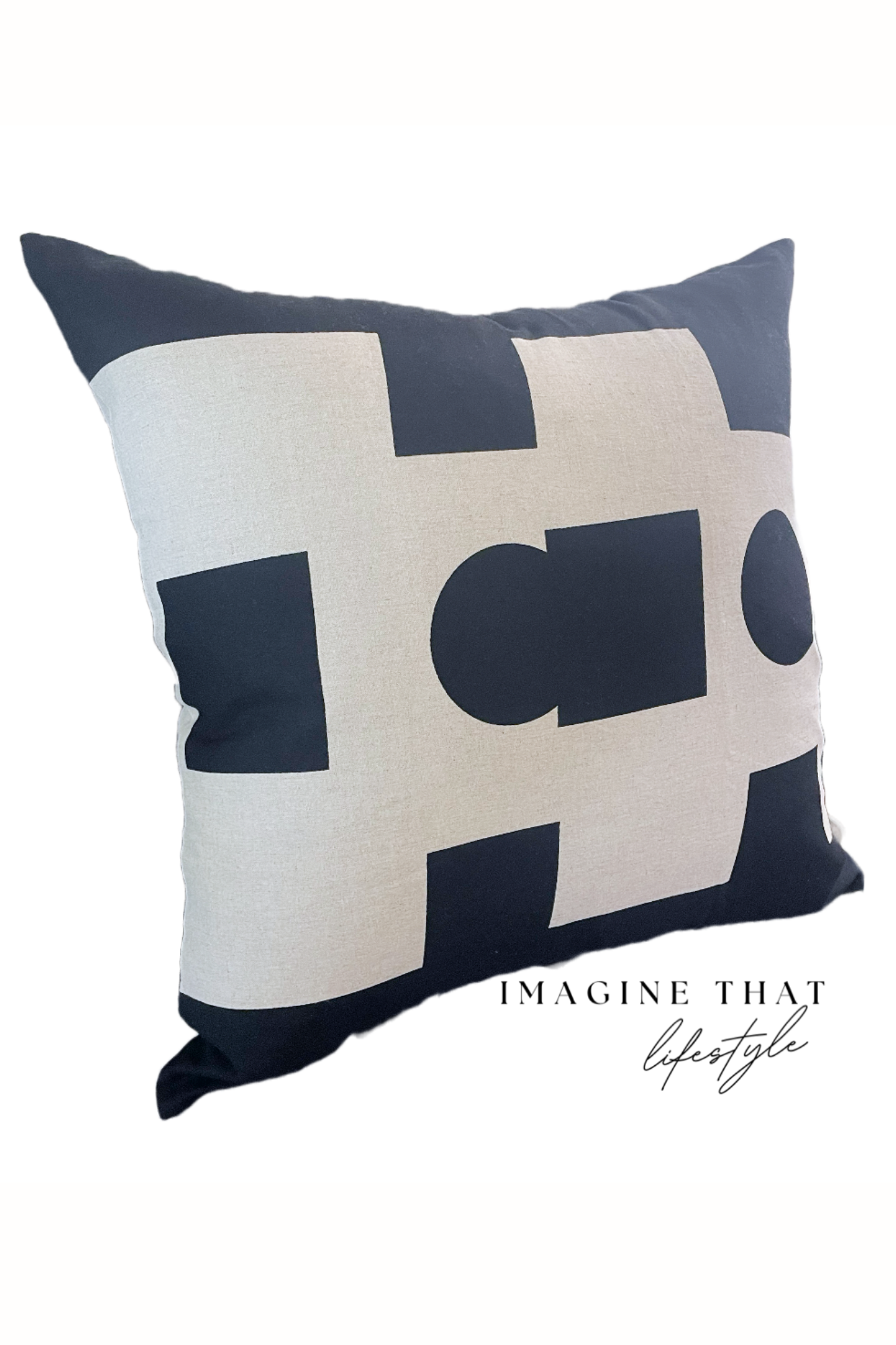 Large 'Geometric' Cushion