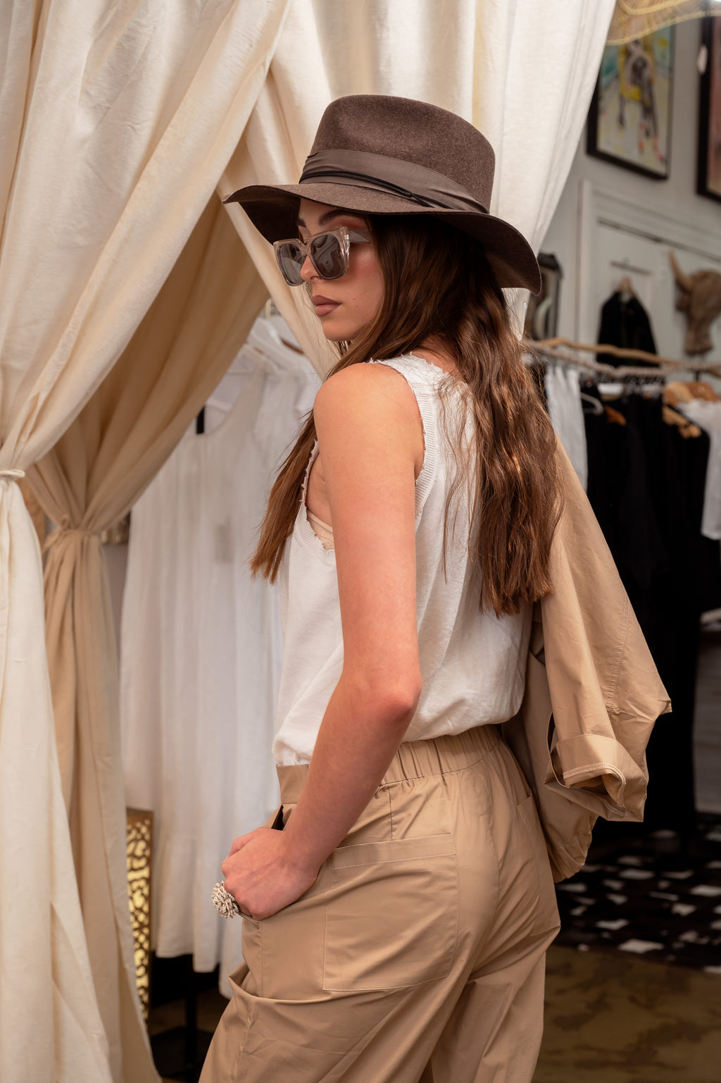 'Jerimia' Cotton Pant