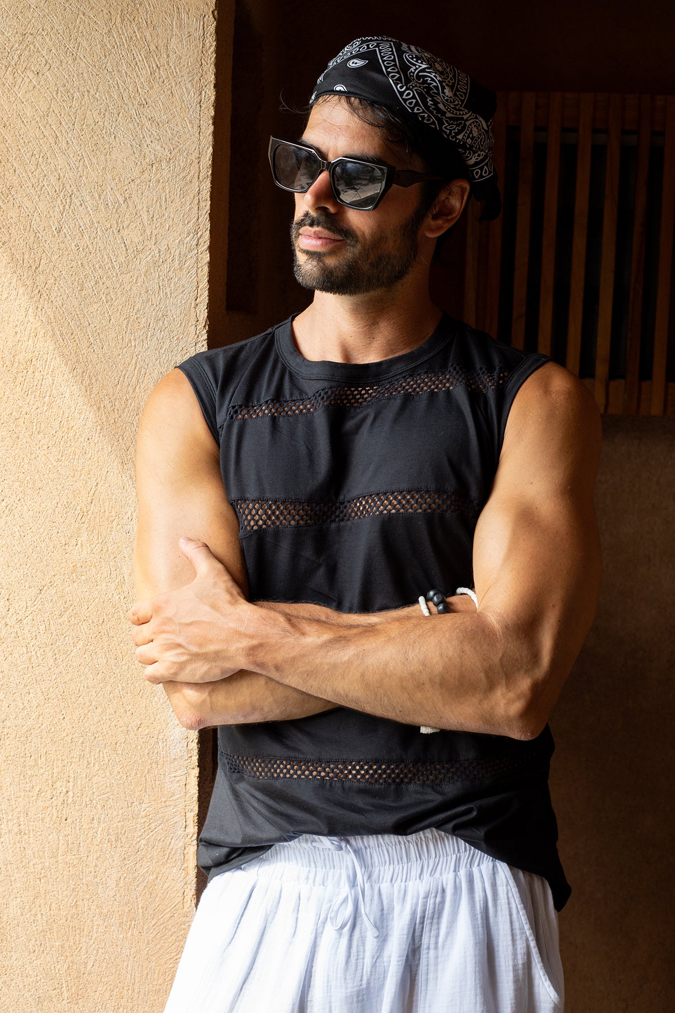 'Max' Mesh Cotton Tank