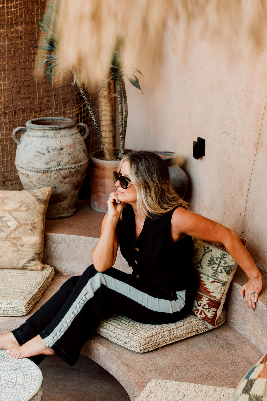 'Alexa' Linen Pant
