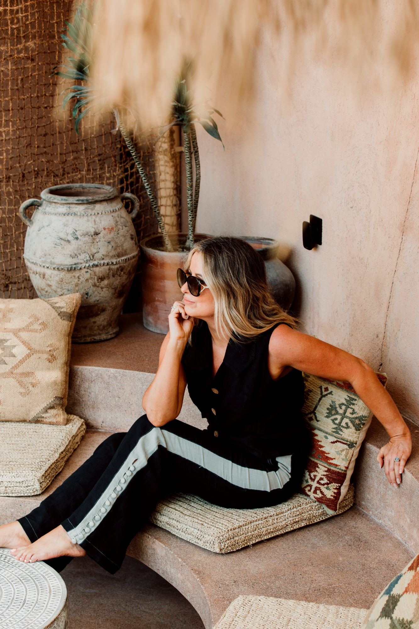 'Alexa' Linen Pant