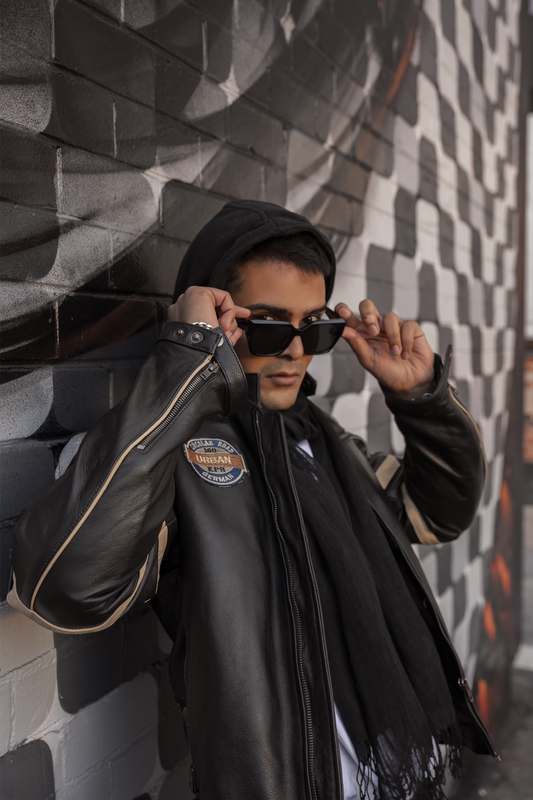 'Austin' - Gents Motorcycle Leather Jacket