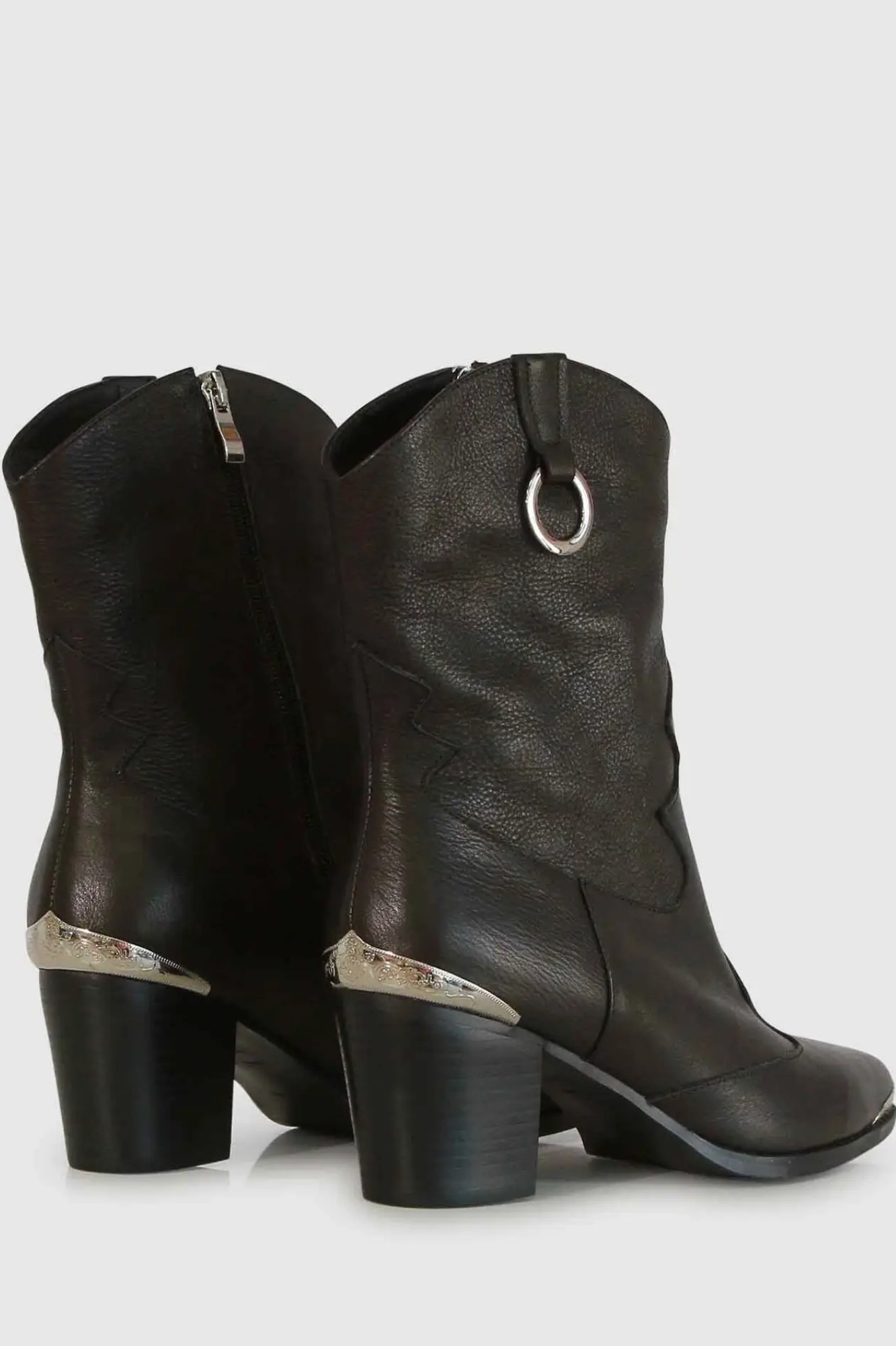 'Cassidy' Western Leather Boots