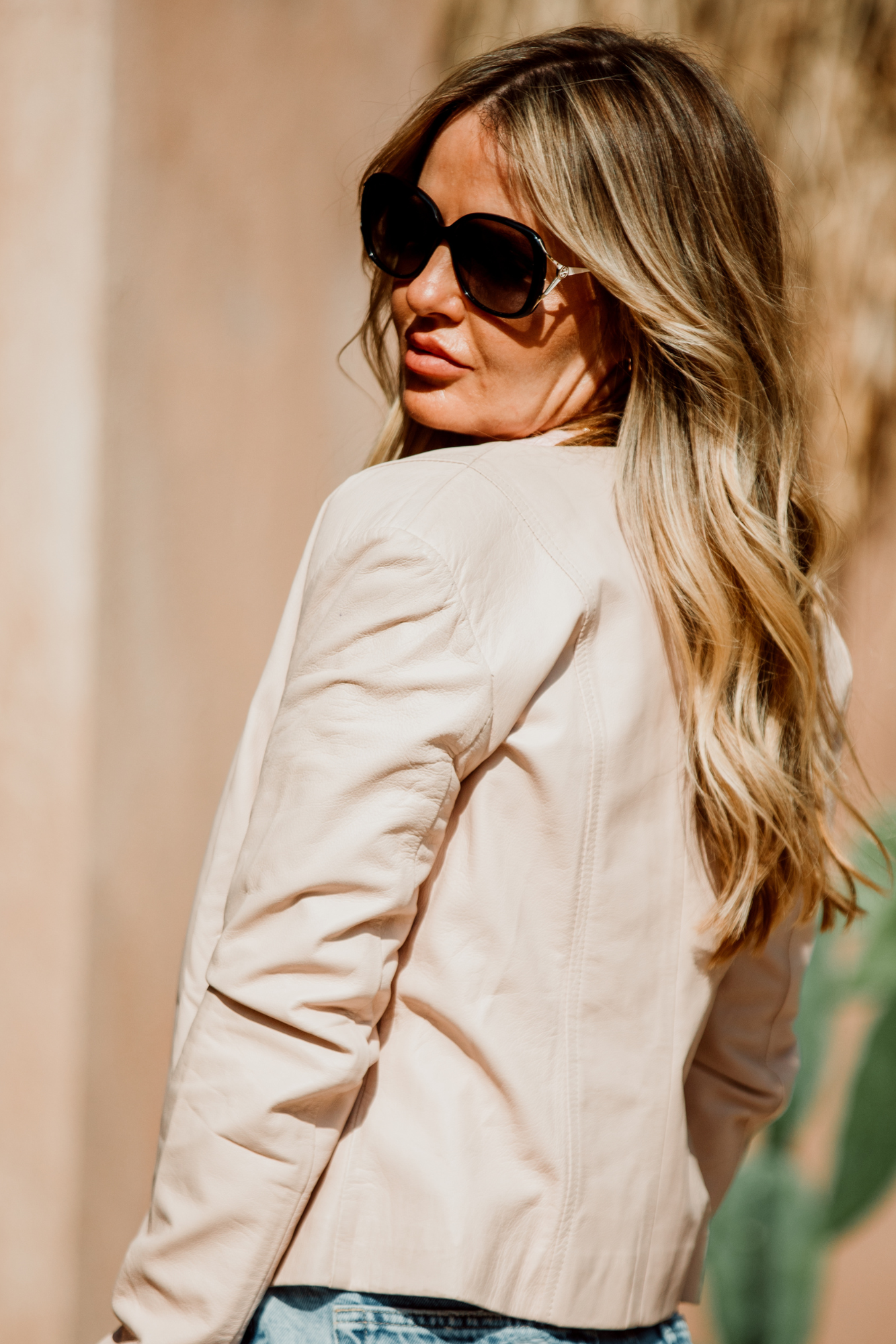 'Dee' Ladies Leather Jacket