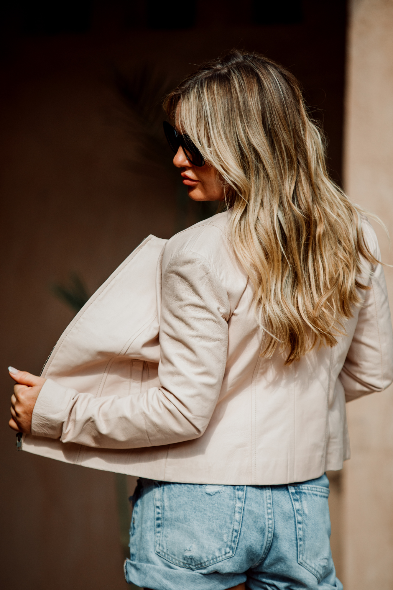'Dee' Ladies Leather Jacket