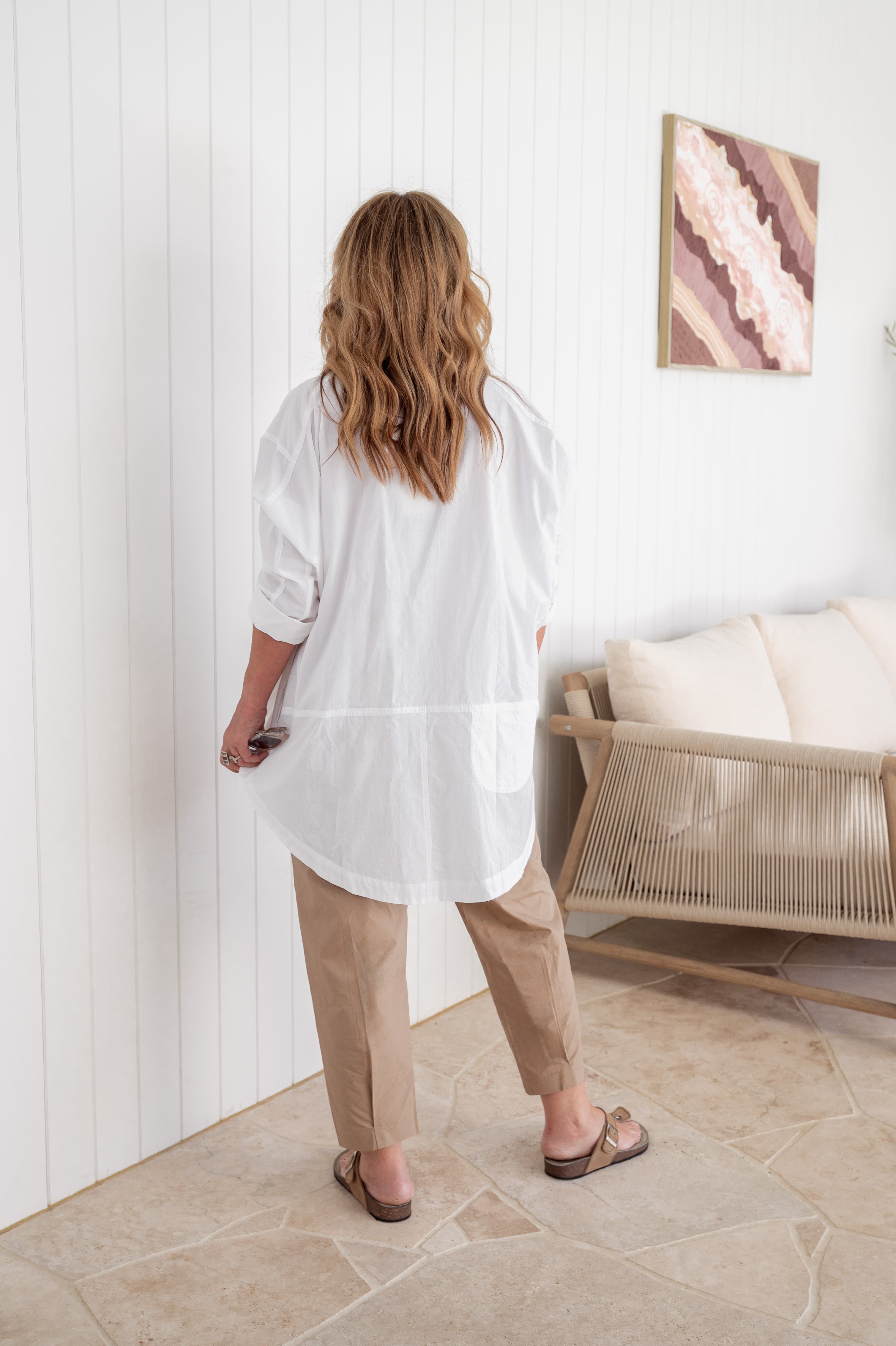 'Charli' Unisex Cotton Shirt