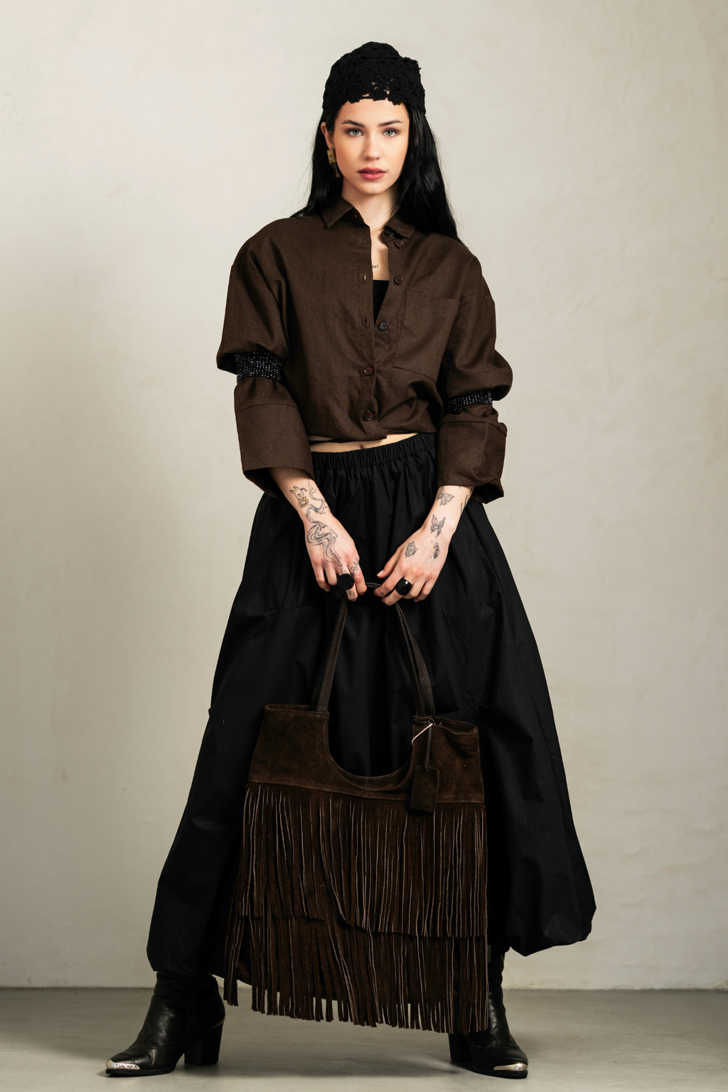 Indie Crop Shirt