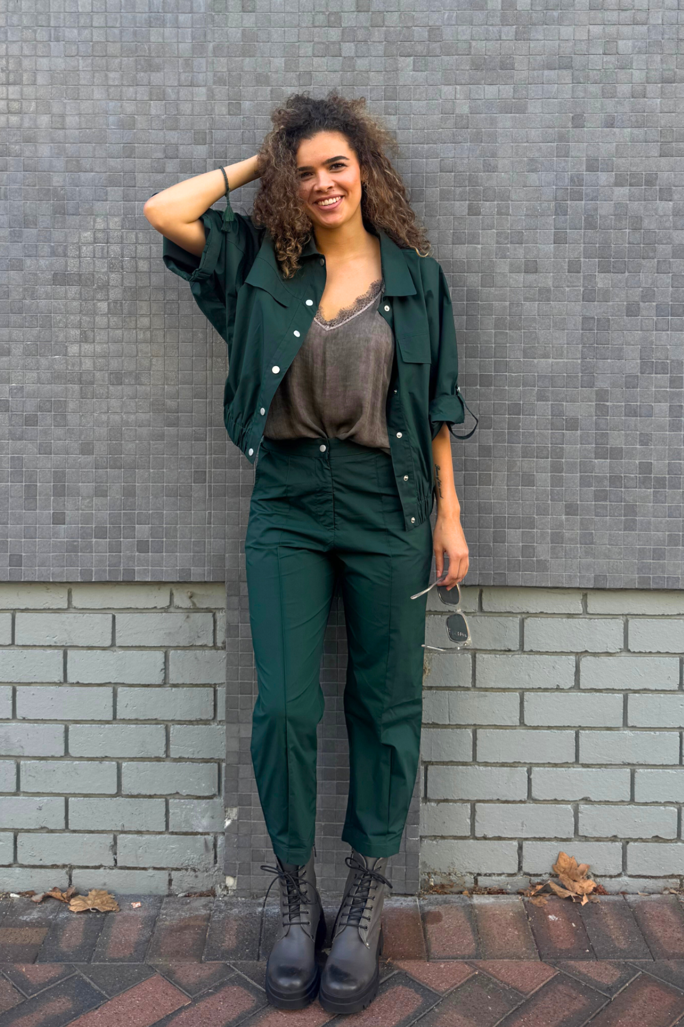 'Jerimia' Cotton Bomber Jacket