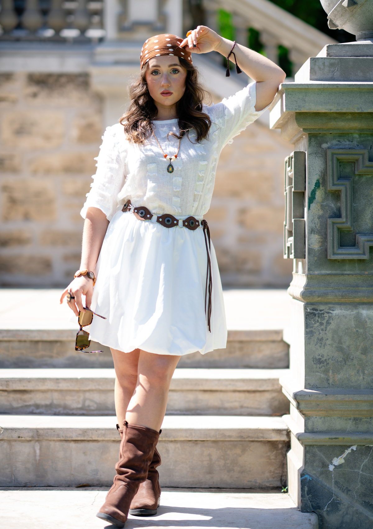 Lea 1/2 Sleeve Top Linen Top