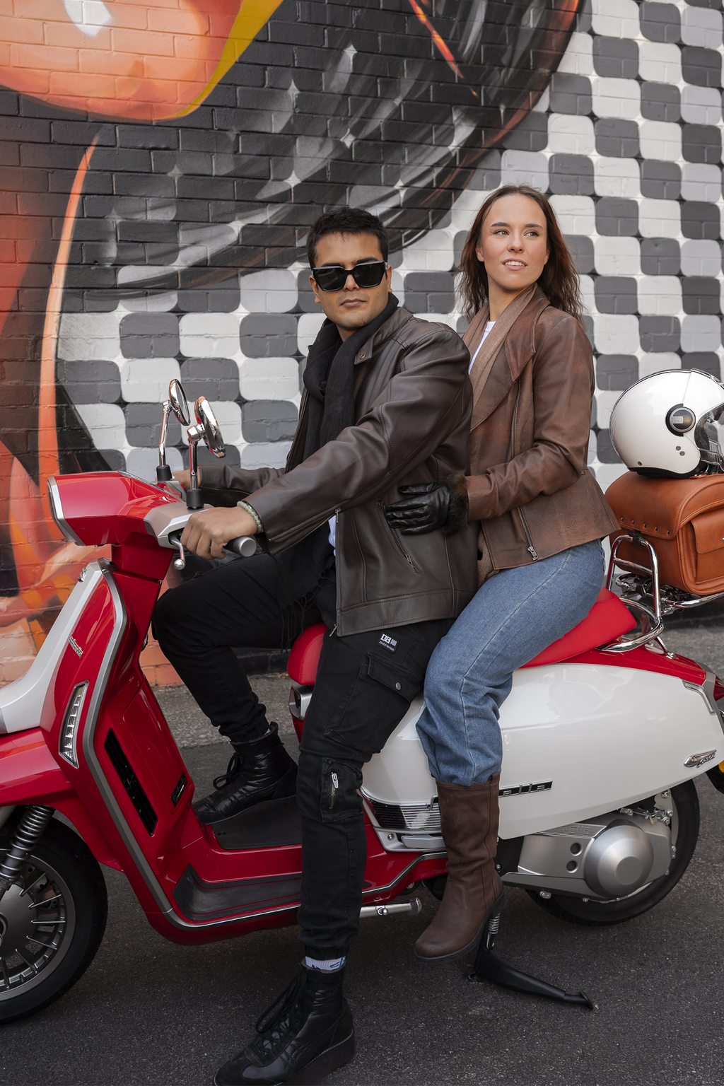 'Hunter' Gents Leather Jacket