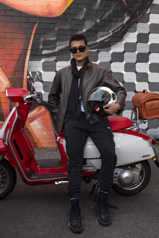 'Hunter' Gents Leather Jacket