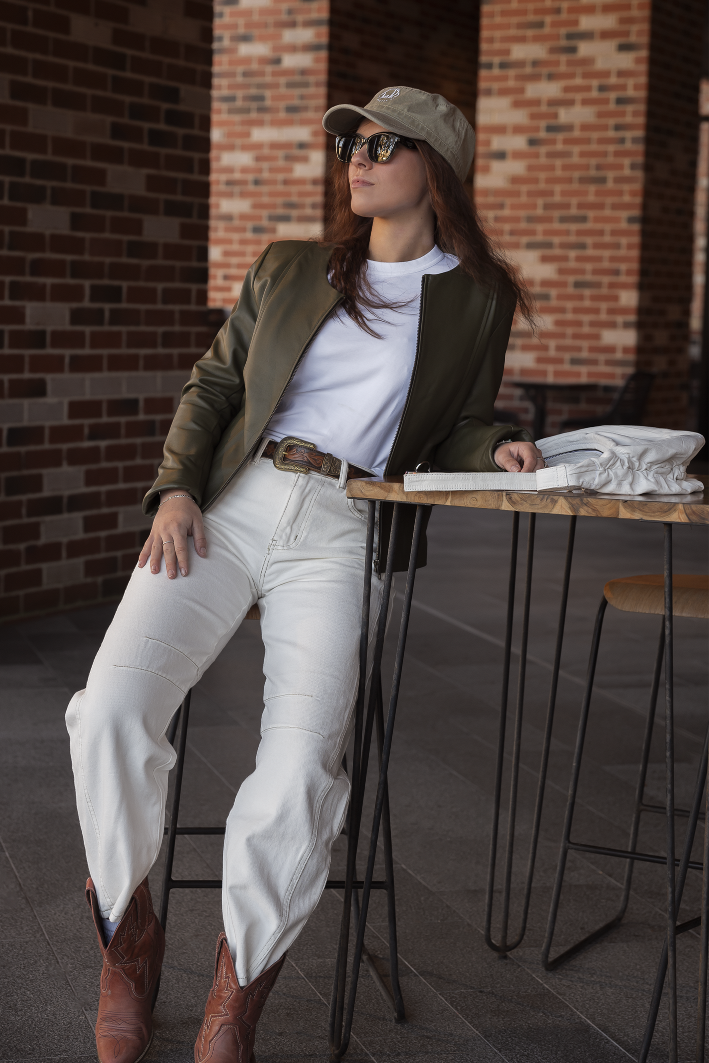 'Dee' Ladies Leather Jacket