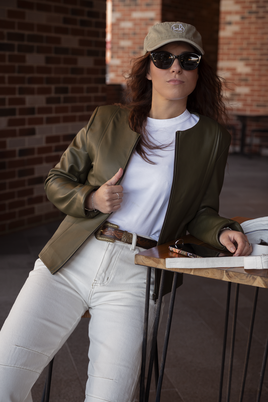 'Dee' Ladies Leather Jacket