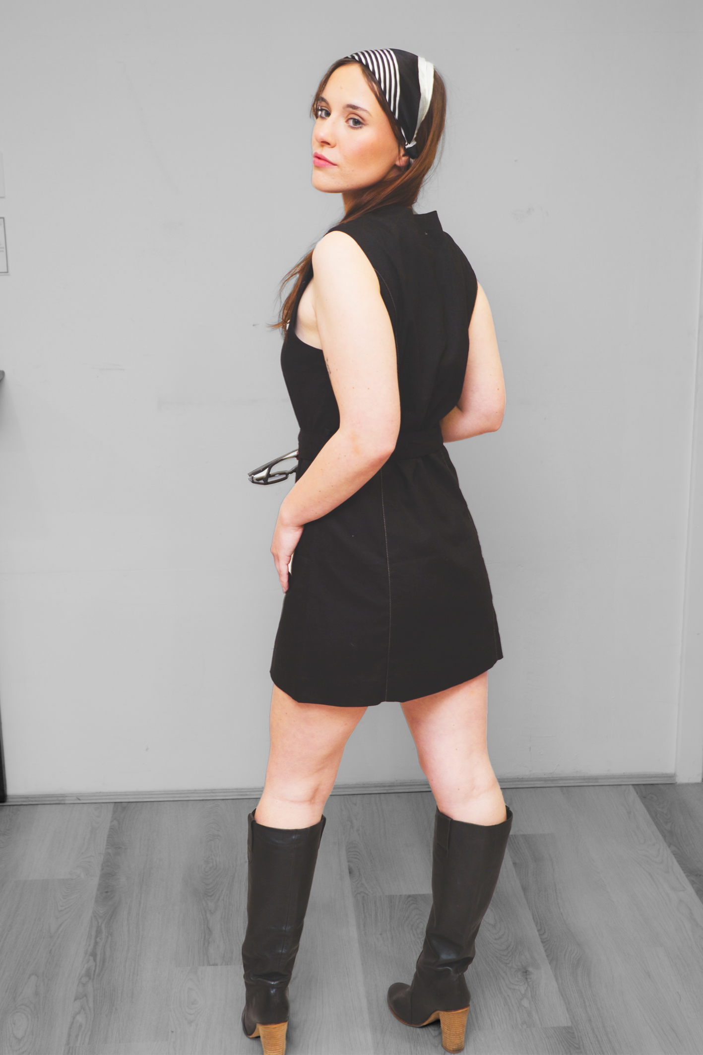 'Shilo' The Little Linen Black Dress