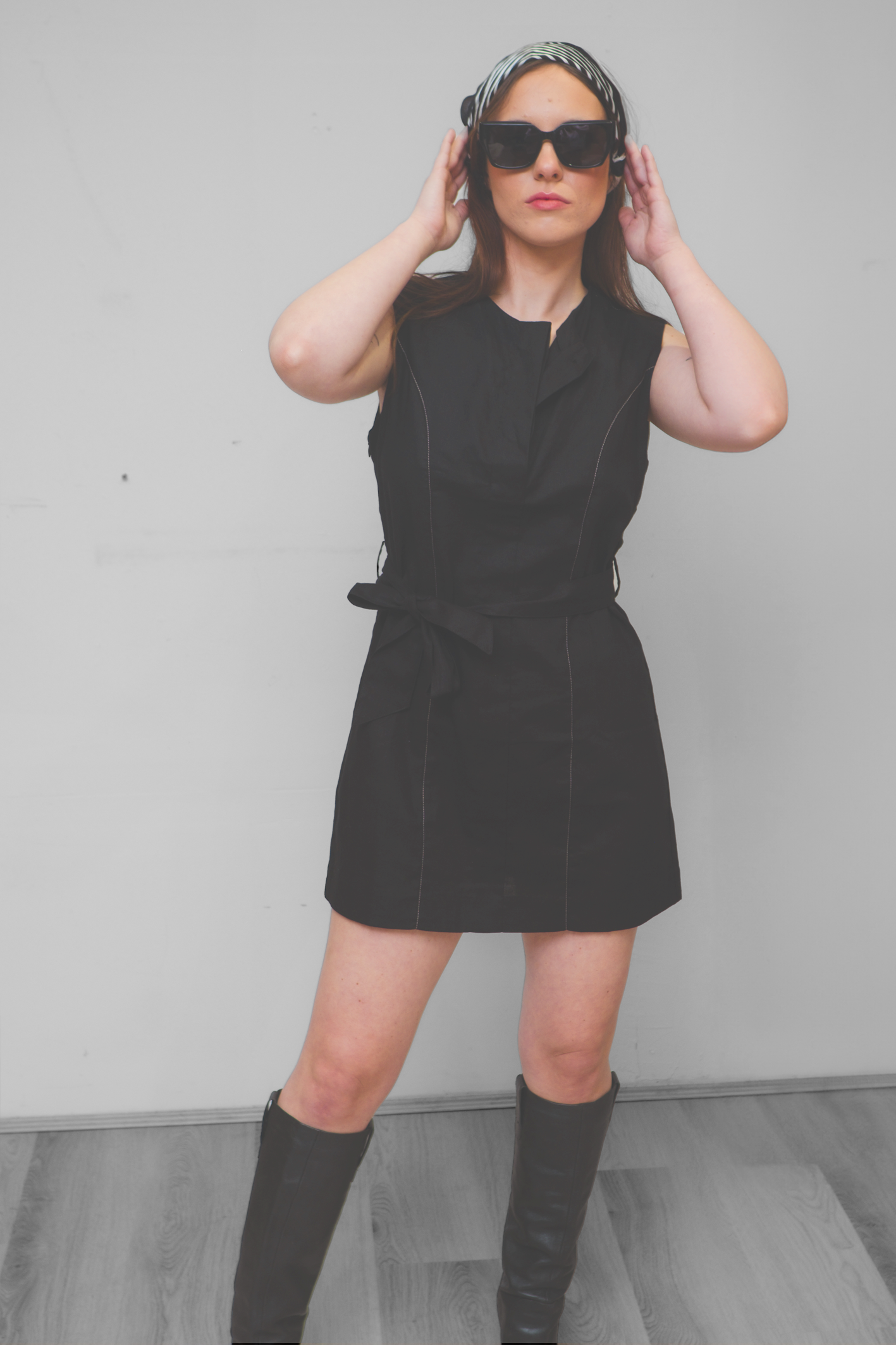'Shilo' The Little Linen Black Dress
