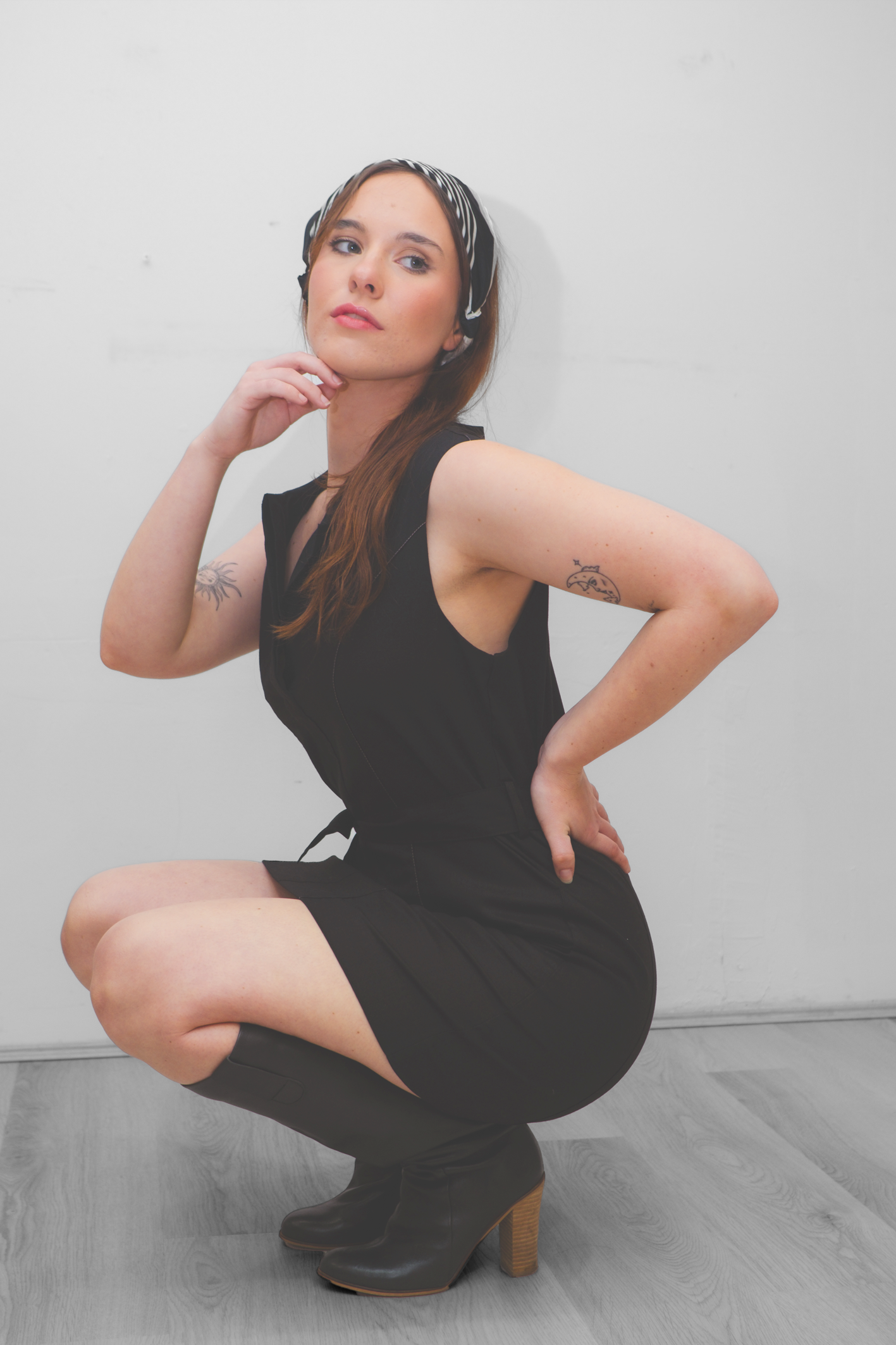 'Shilo' The Little Linen Black Dress