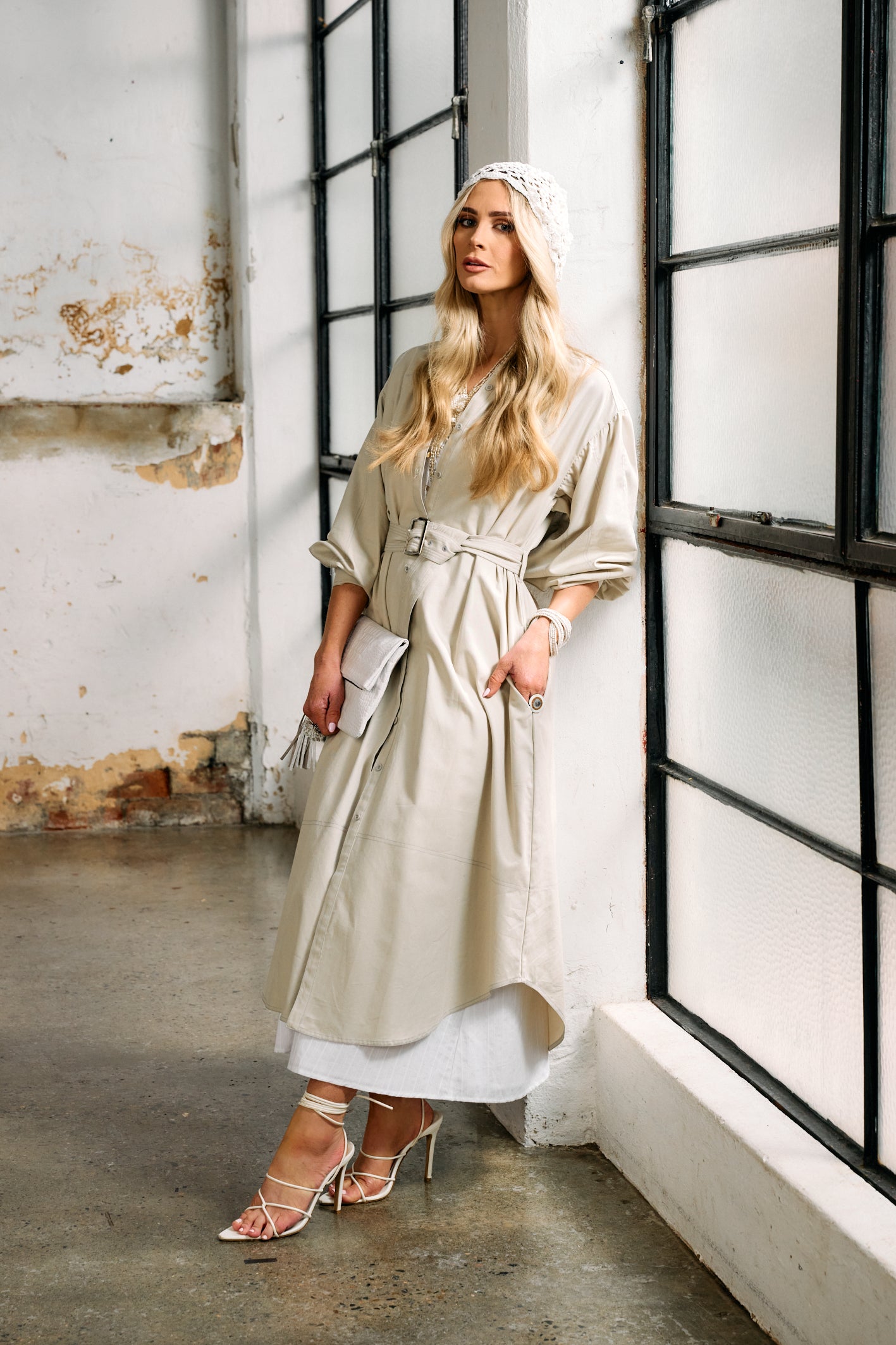 Therese - Cotton Coat Dress
