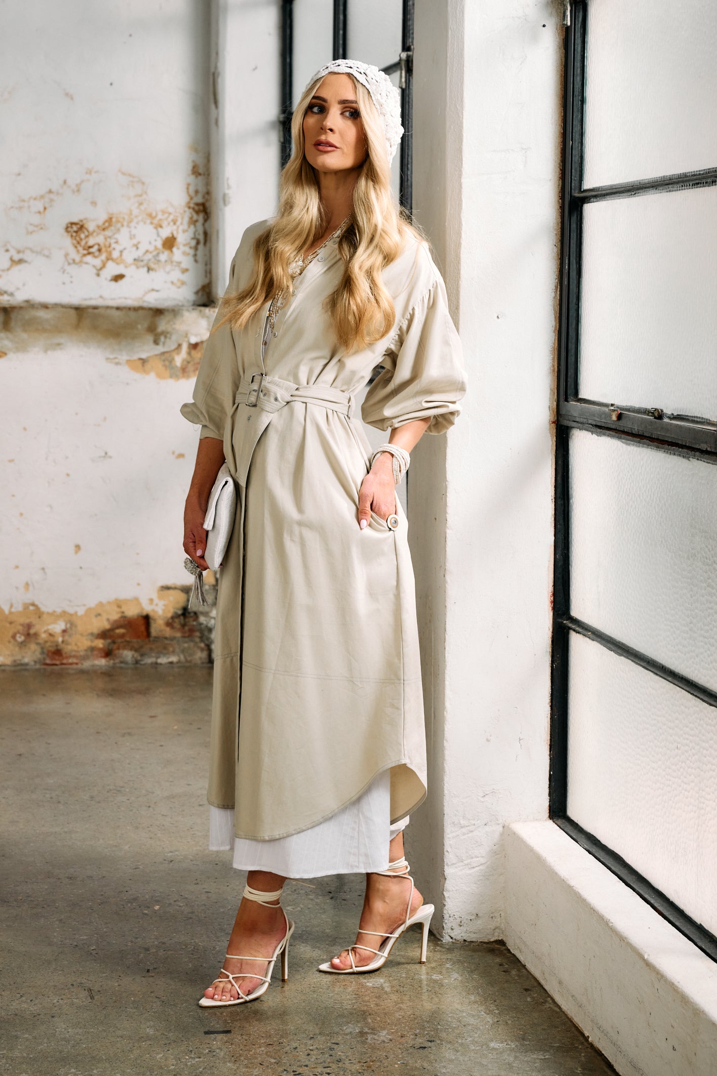 Therese - Cotton Coat Dress