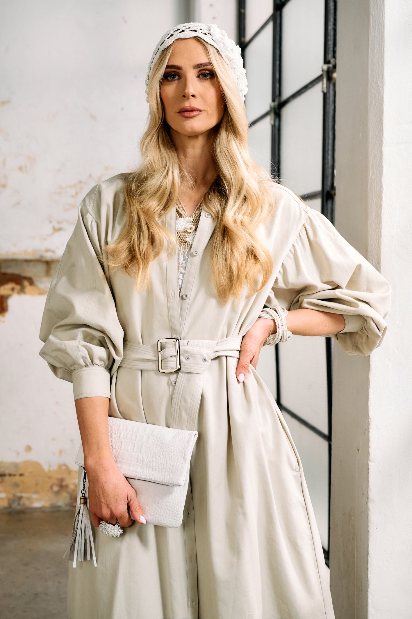 Therese - Cotton Coat Dress