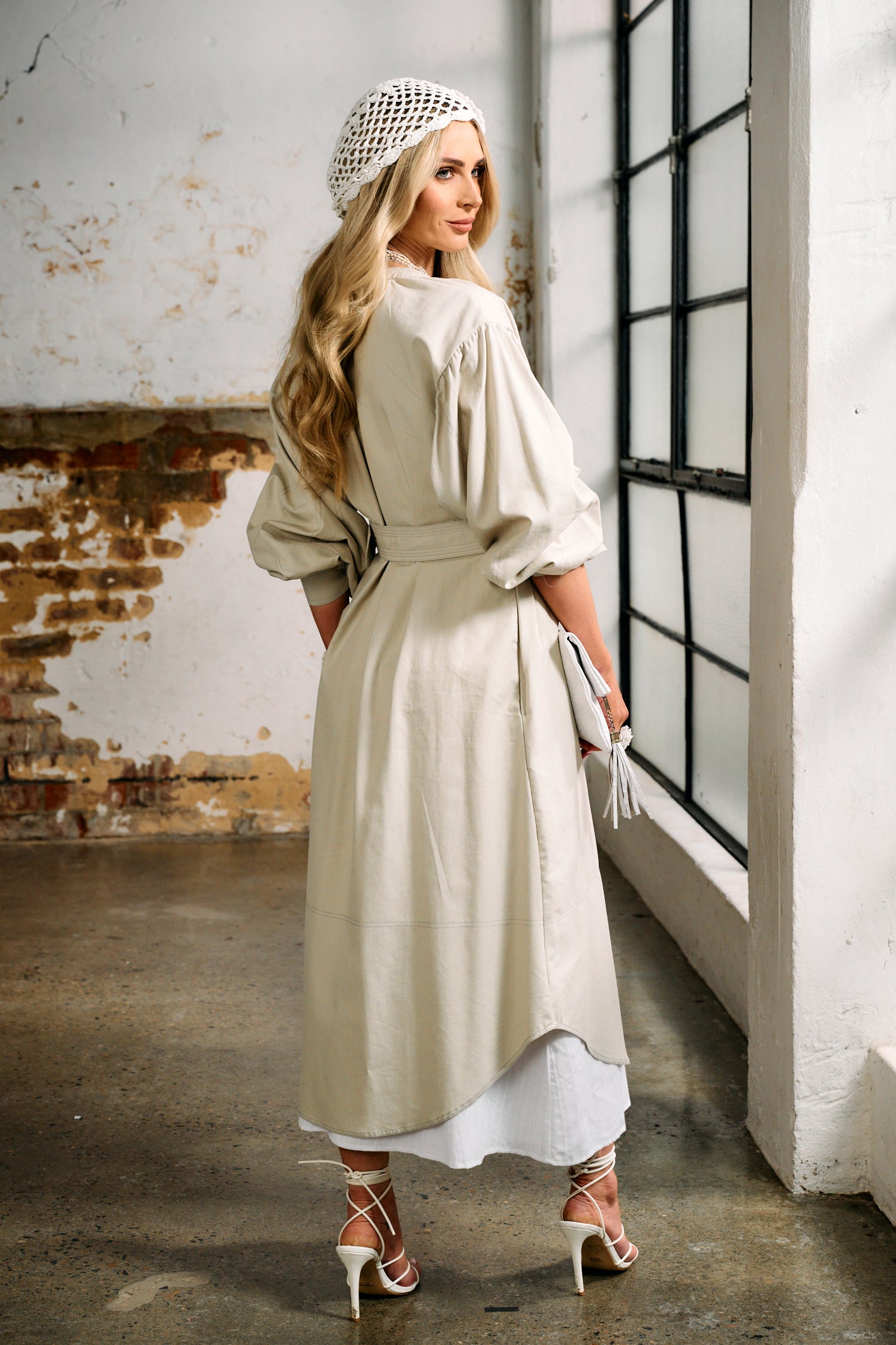 Therese - Cotton Coat Dress