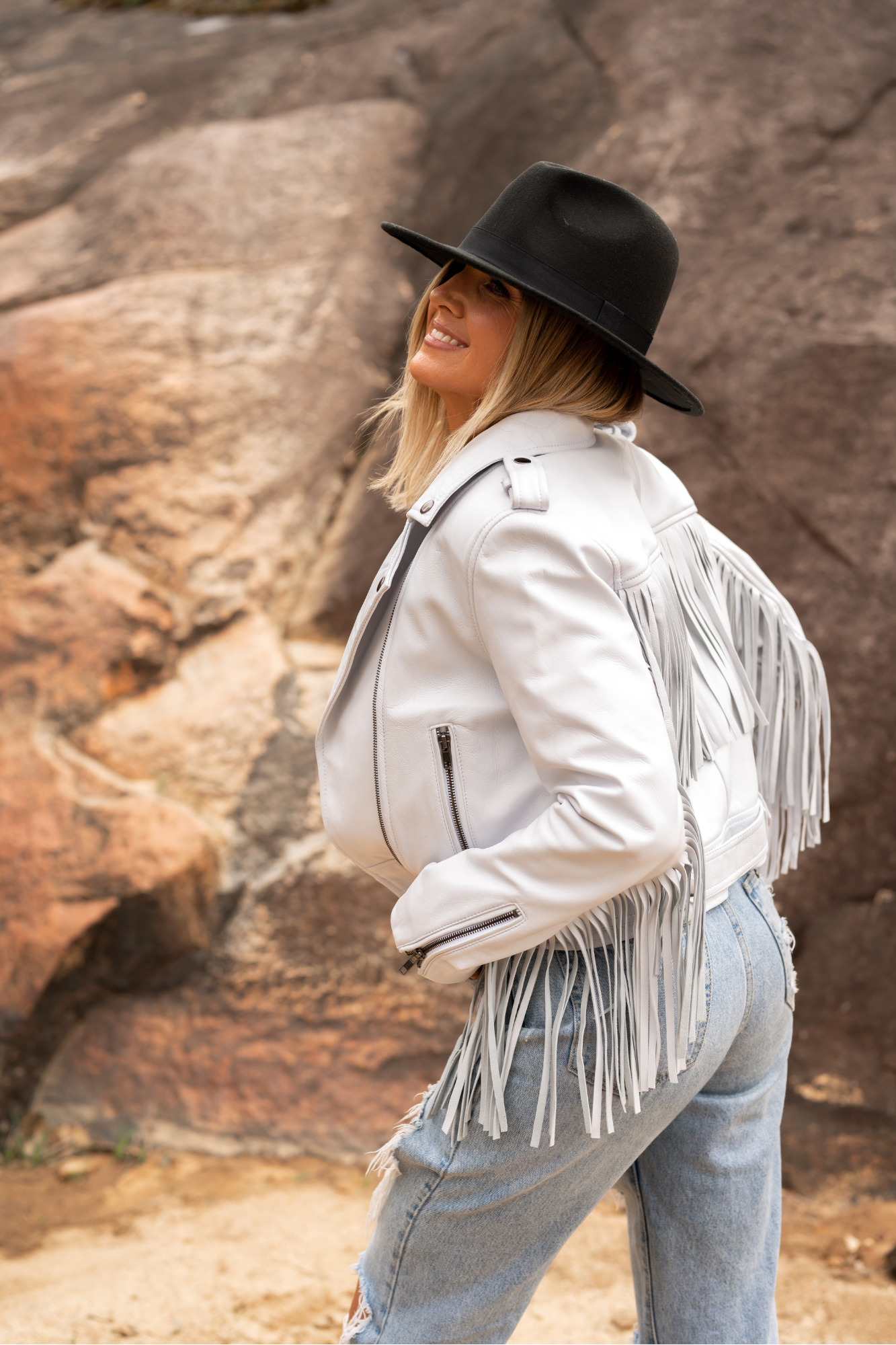 'Dakota' Rodeo Leather Jacket
