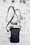 'Capri' Mini Leather Essential Phone Pouch Bag