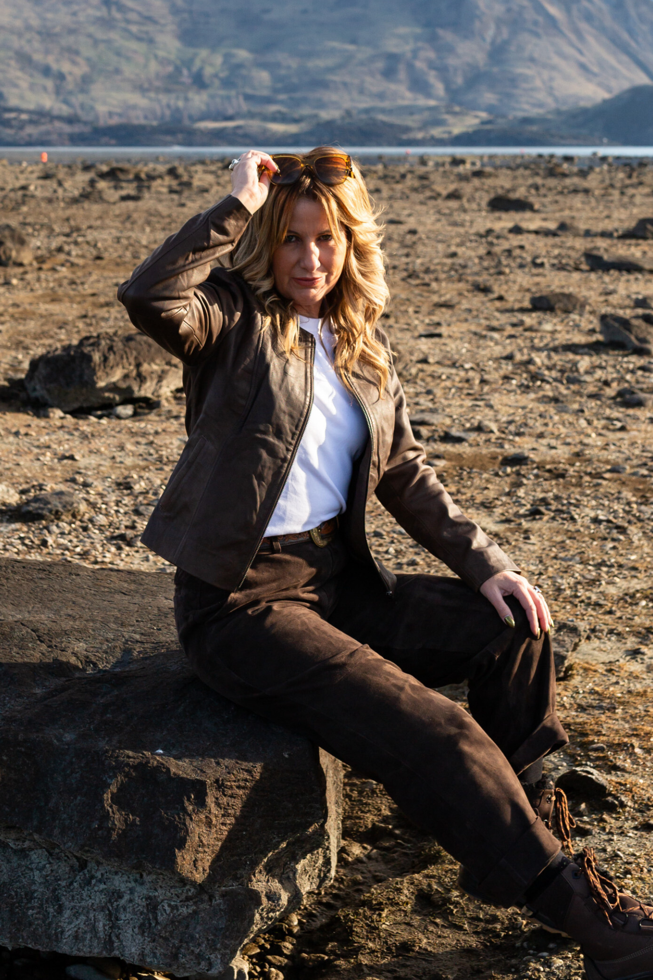'TMB' Original Ladies Leather Jacket