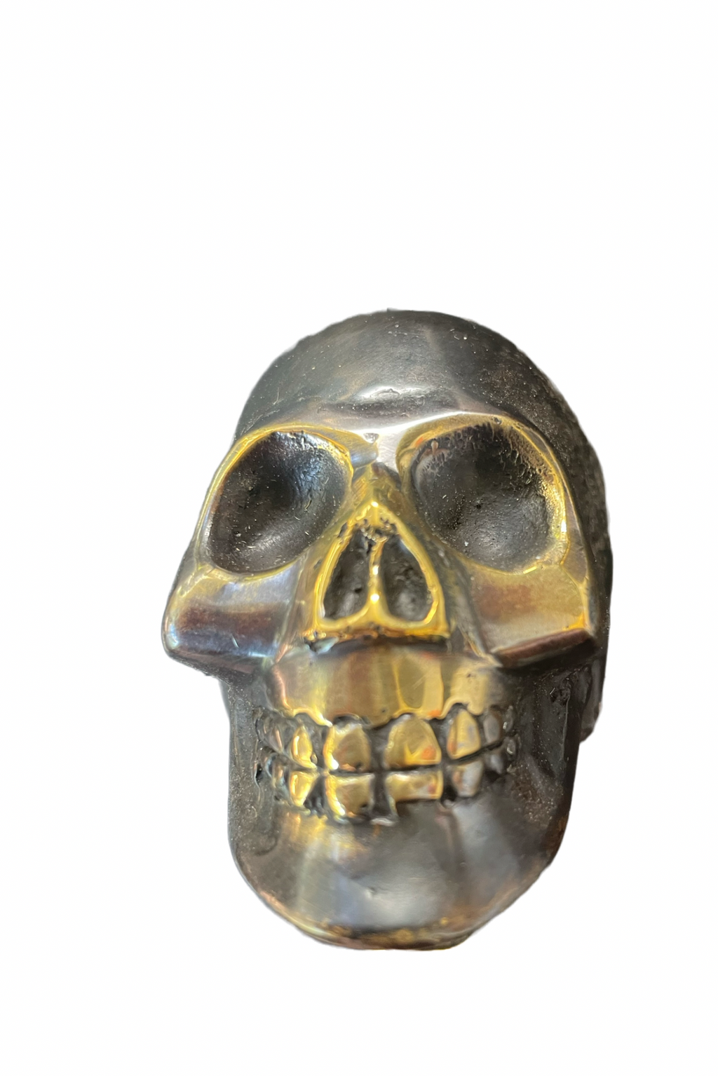 'Skull' - Antique Brass Wall Hooks