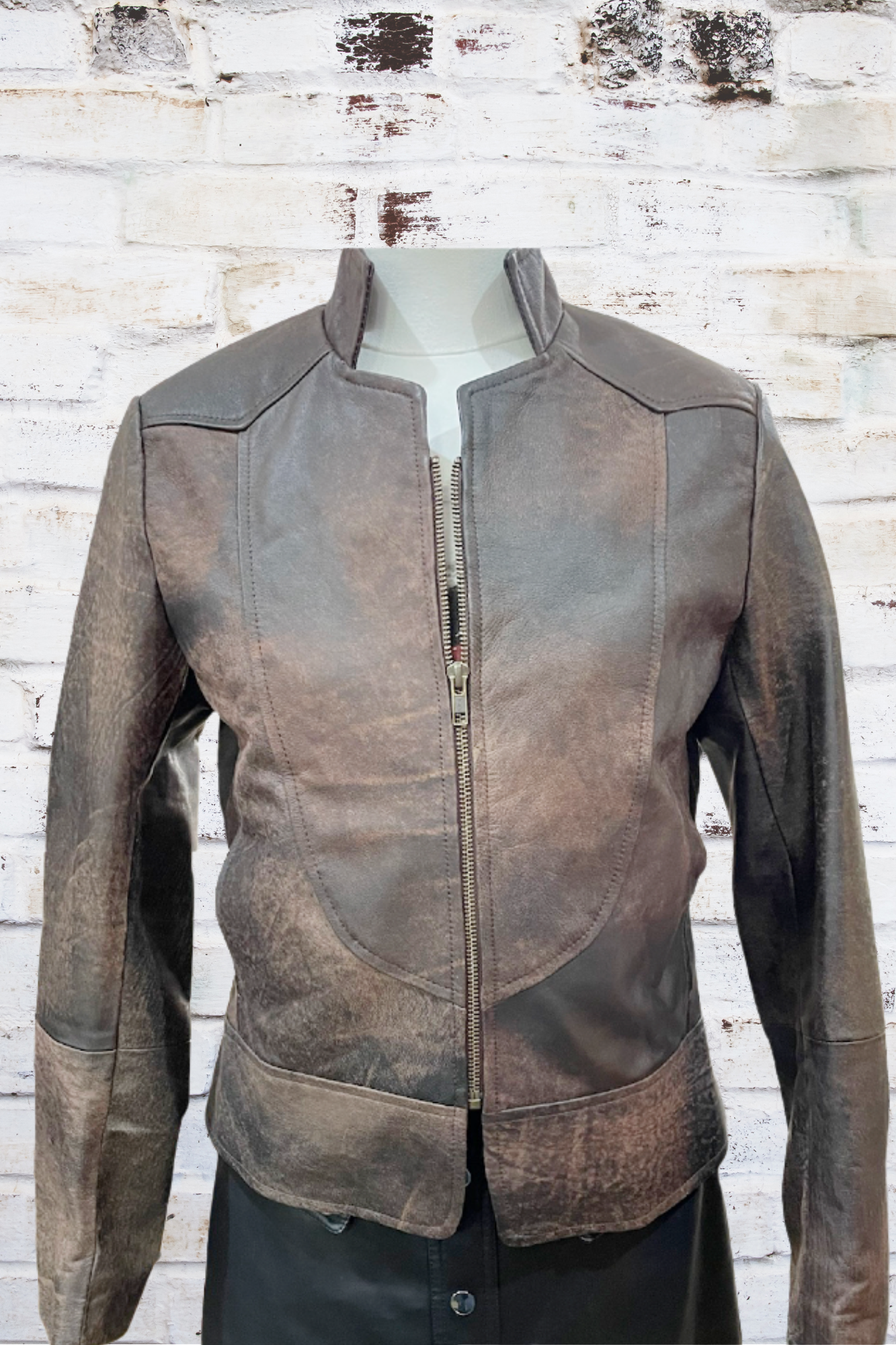 'Selena' Ladies Slimline Leather Jacket